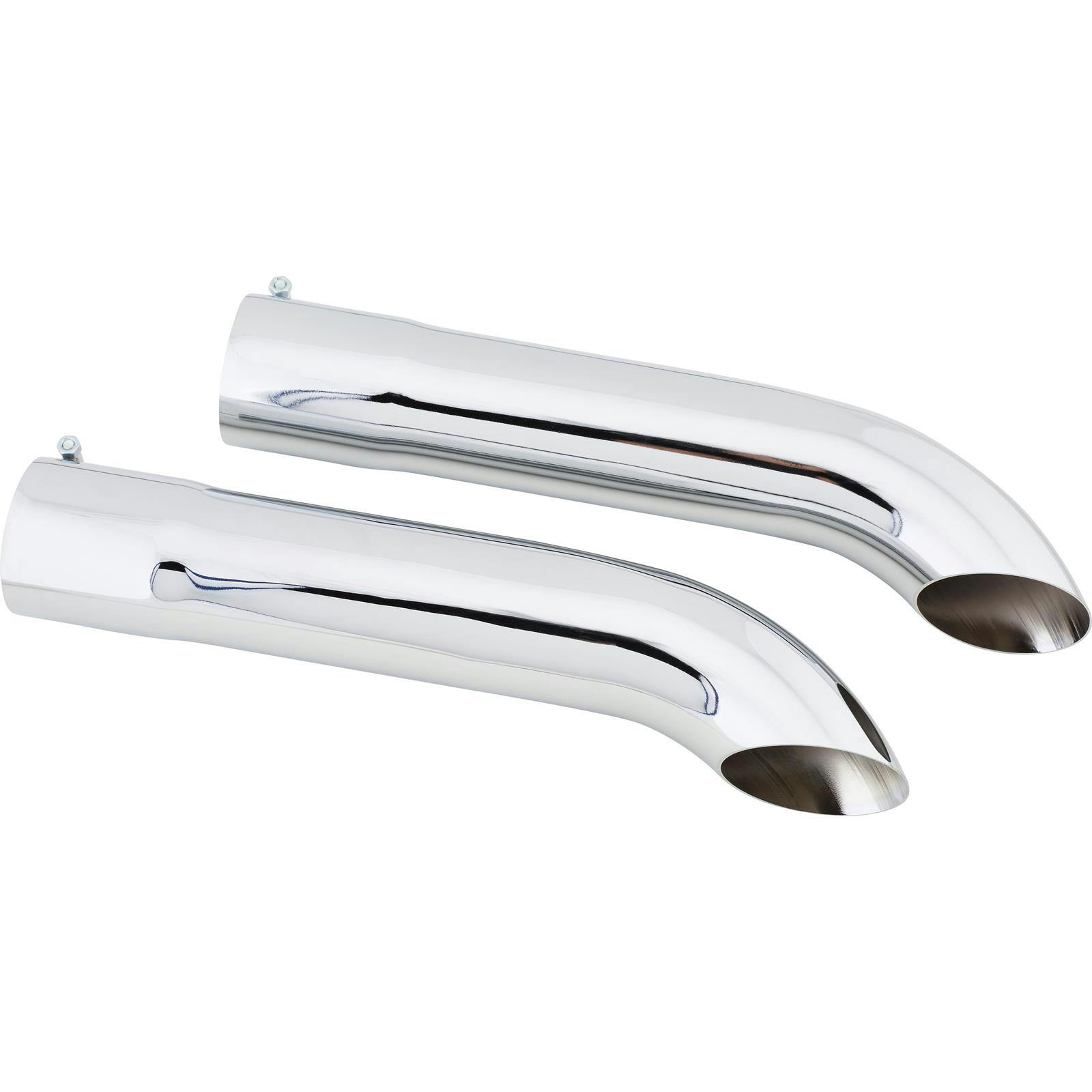 Slip-Over Kickout Extension Pipes, Chrome, 3-1/2 x 20 Inch