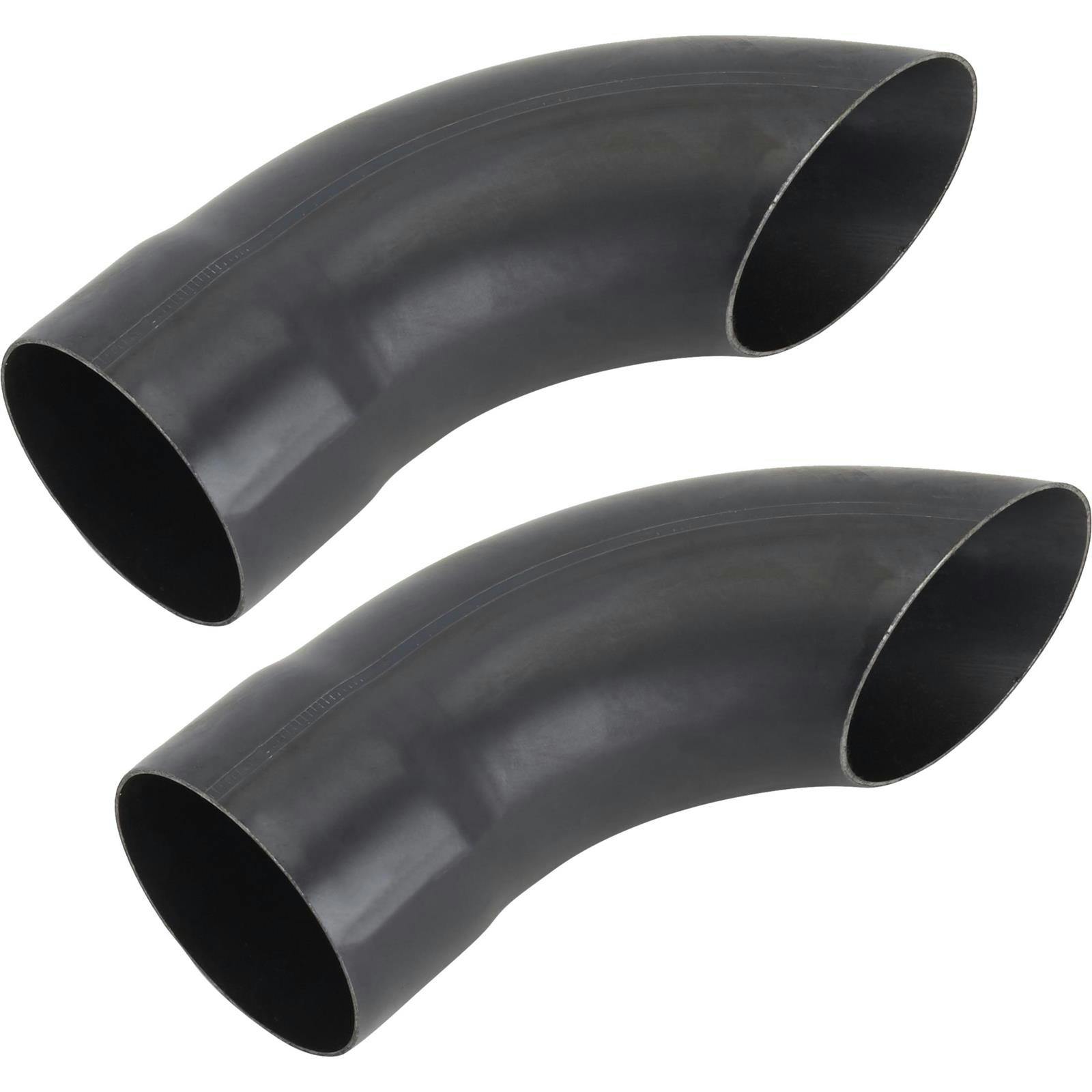 Speedway Turn-Down/Kickout Tail Pipe Tips, 3-1/2 x 7 Inch