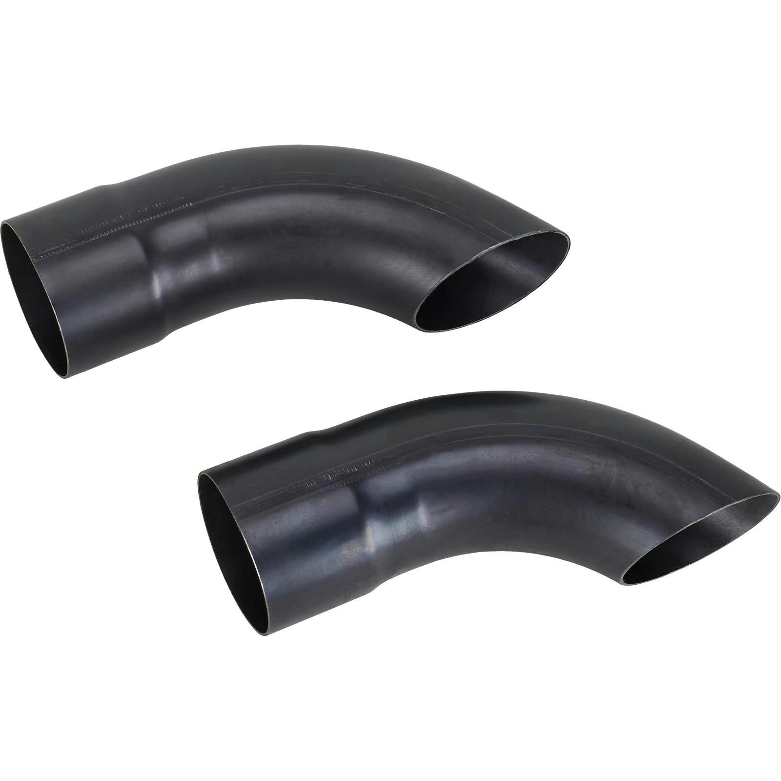 Speedway Turn-Down/Kickout Tail Pipe Tips, 3 x 7 Inch