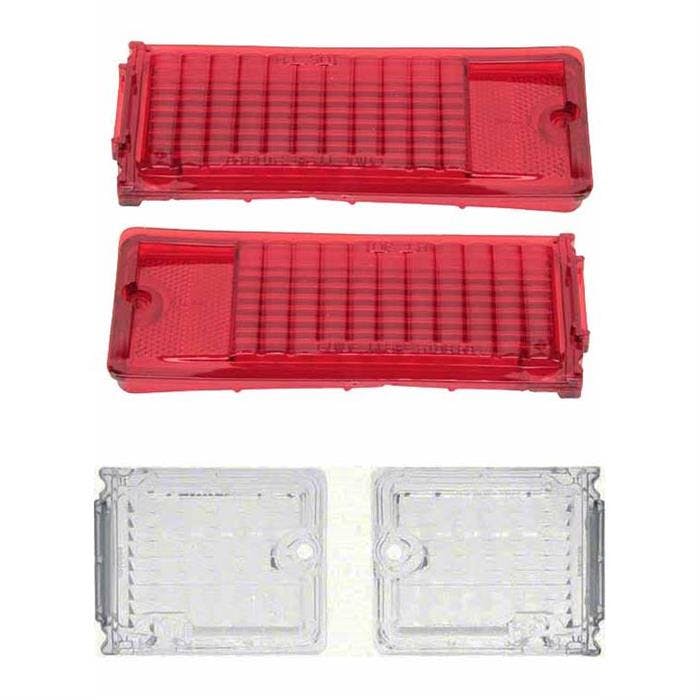 1968-69 Chevy Tail Light and Back Up Light Lenses