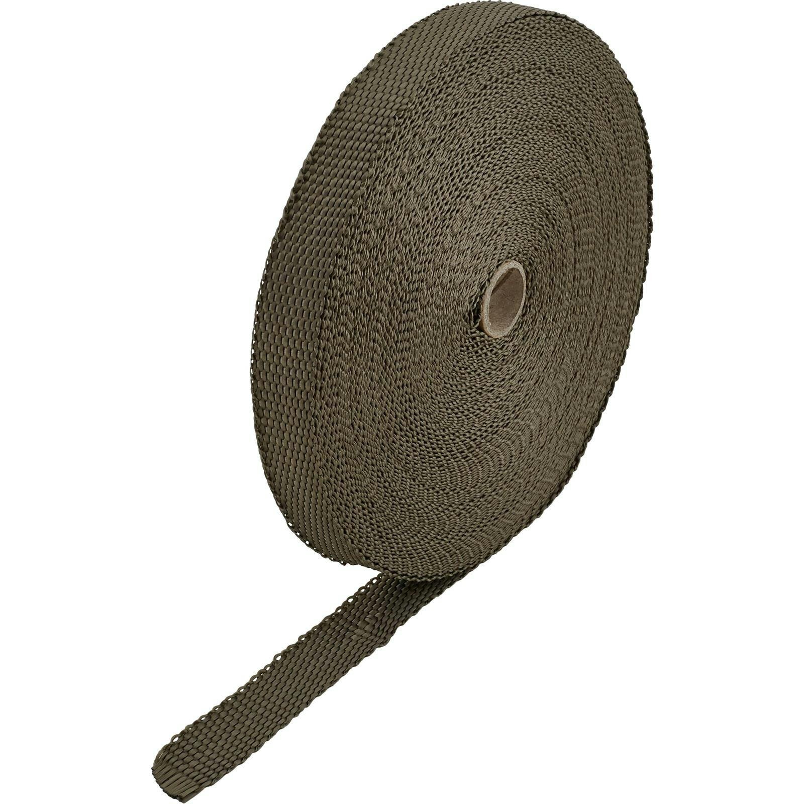 Speedway Header and Exhaust Wrap, 1 Inch x 100 Ft, Titanium Color