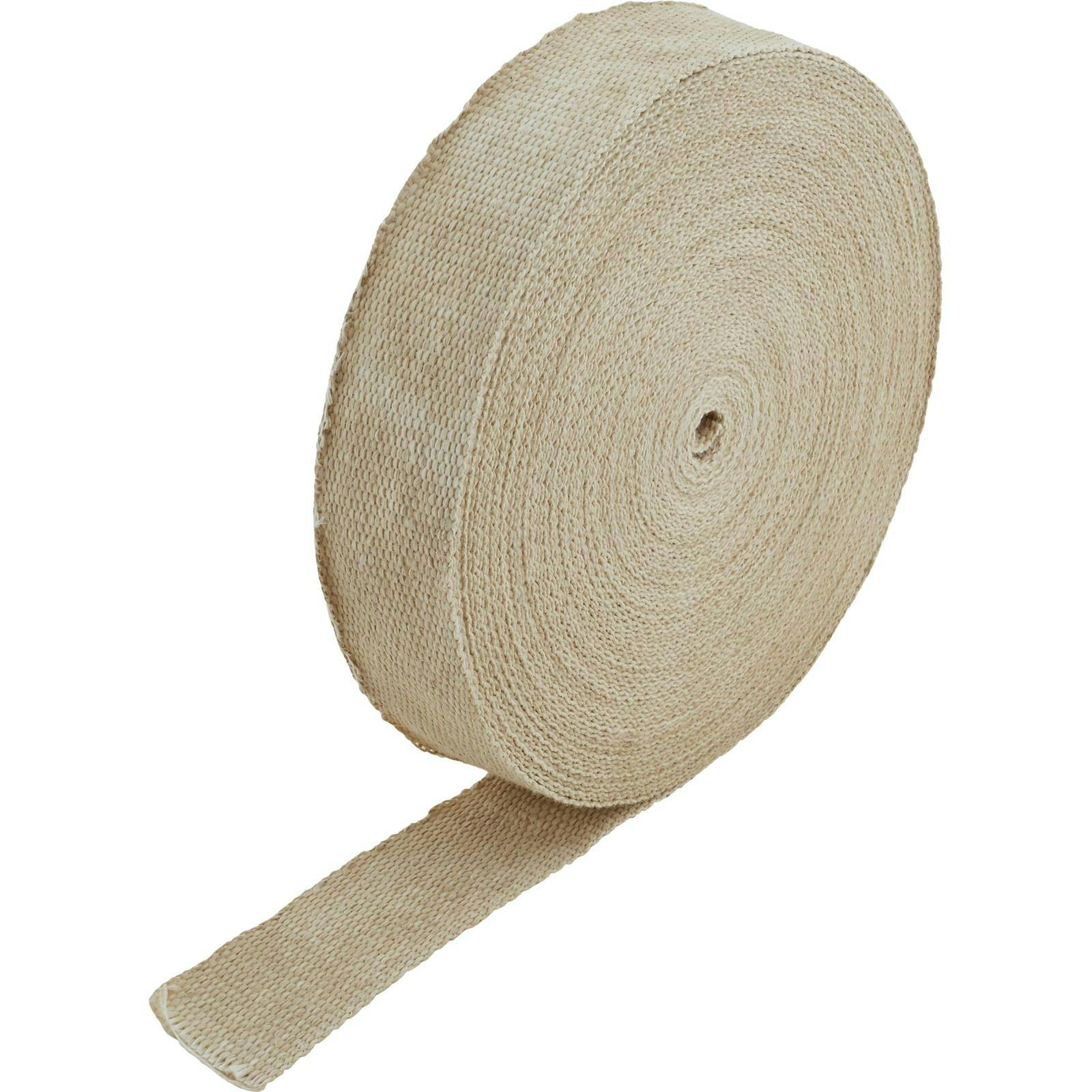 Speedway Header and Exhaust Wrap, 2 Inch x 100 Ft, Natural Color