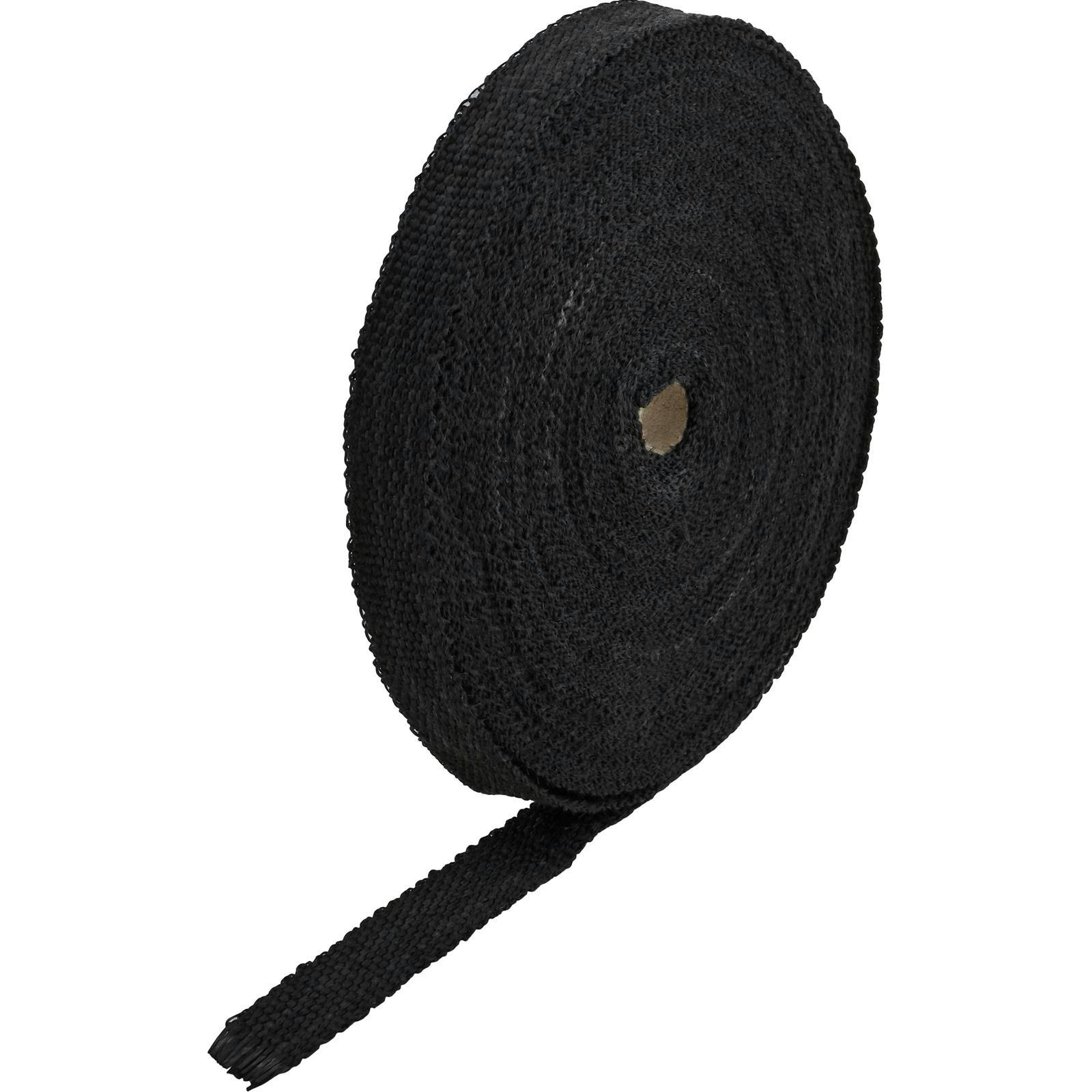 Speedway Header and Exhaust Wrap, 1 Inch x 100 Ft, Black Color