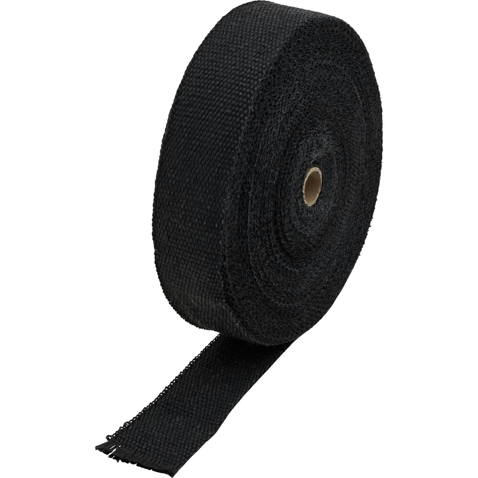 Speedway Header and Exhaust Wrap, 2 Inch x 100 Ft, Black Color