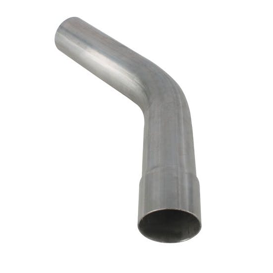 Stainless Steel Exhaust Pipe Mandrel Bend, 45 Degree, 3 Inch