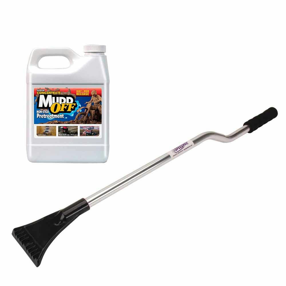 Mudd Off Mud Release Agent and Deluxe Mud Scraper Tool
