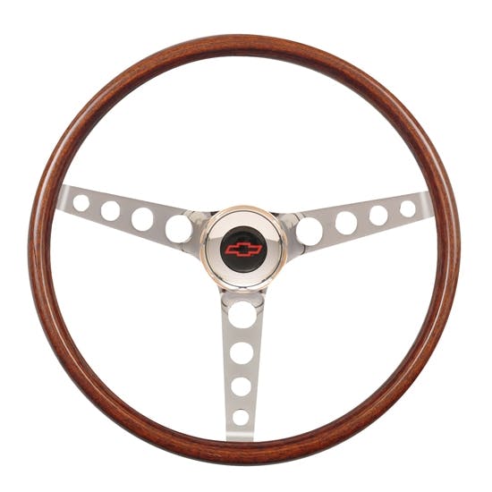 GT Performance 14-4337 GT3 Classic Wood Steering Wheel