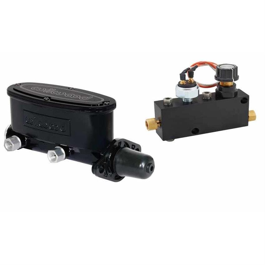 Wilwood High Volume Tandem Master Cylinder, 1 In w/Adj Prop Block