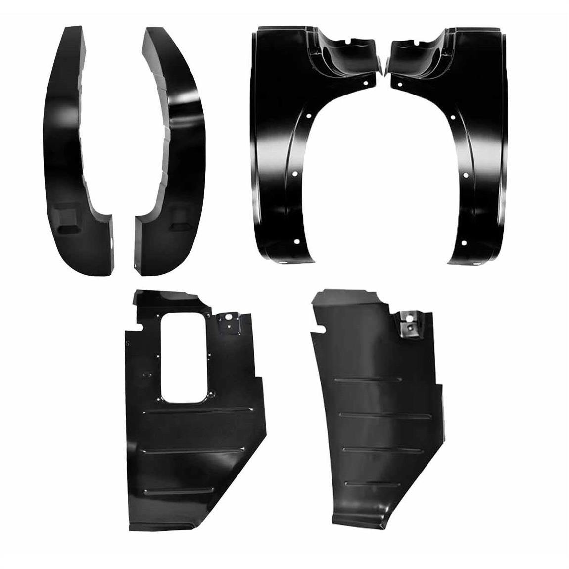 Dynacorn 47-55 Chevy P/U Cowl Inner & Outer Lower Panles L/H,R/H