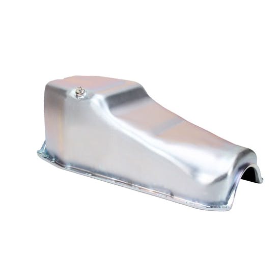 Champ Pans CP40R 1979-85 S/B Chevy Stock Appearing Oil Pan-RH Dipstick