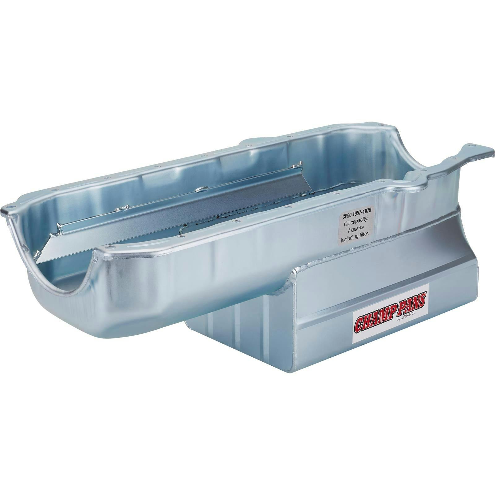 Champ Pans CP50 1957-79 Small Block Chevy Race Oil Pan, LH Dipstick