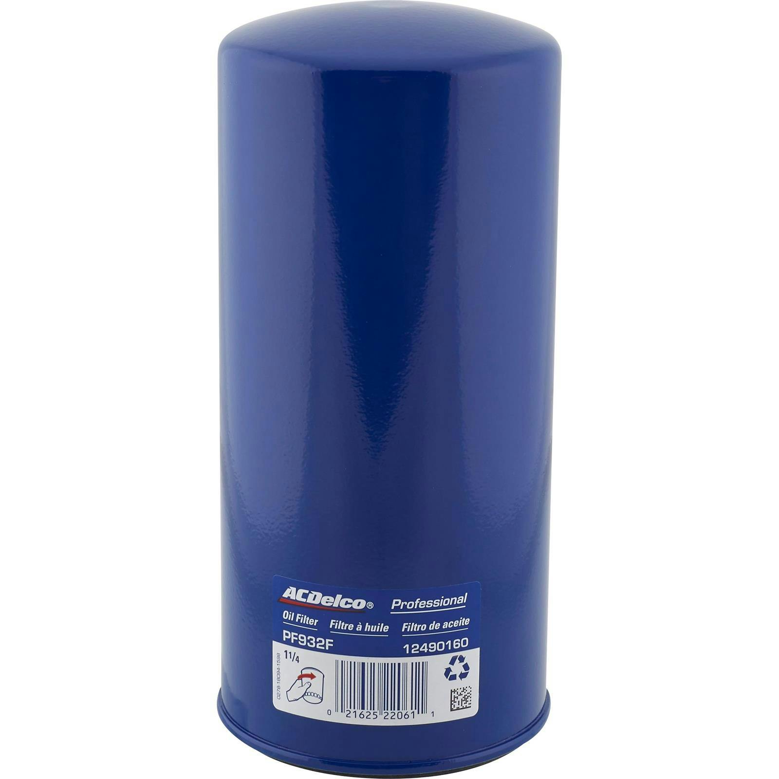 AC Delco PF932 Duraguard Engine Oil Filter, Chevy, 2 Quart