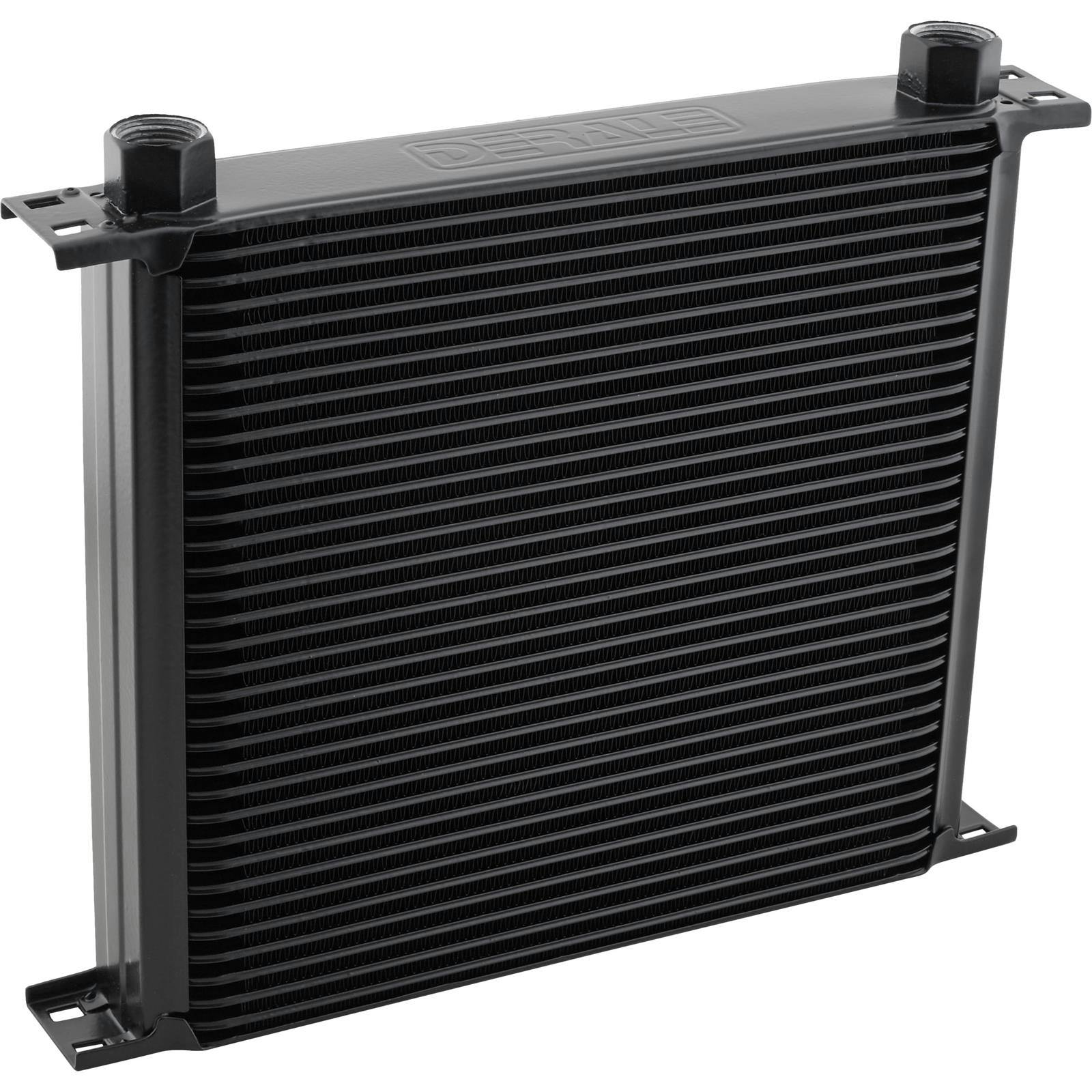 Derale 53478 Stacked Plate Cooler 34 Row 13 x 10-7/8 Inch 2 Inch Thick