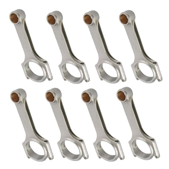 Scat 6570021 Small Block Chevy Forged H-Beam Rods, 5.7 Inch