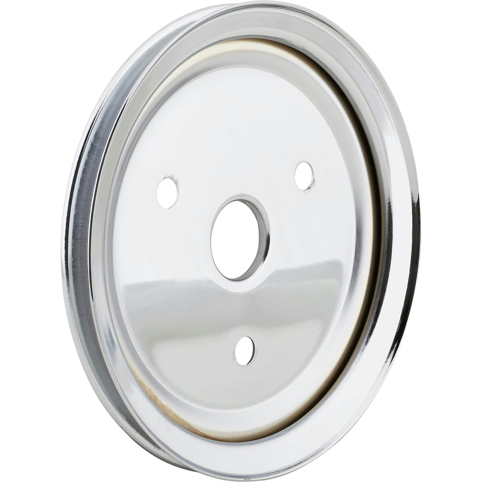 1955-68 Small Block Chevy Single Groove Lower Pulley, Short Water Pump