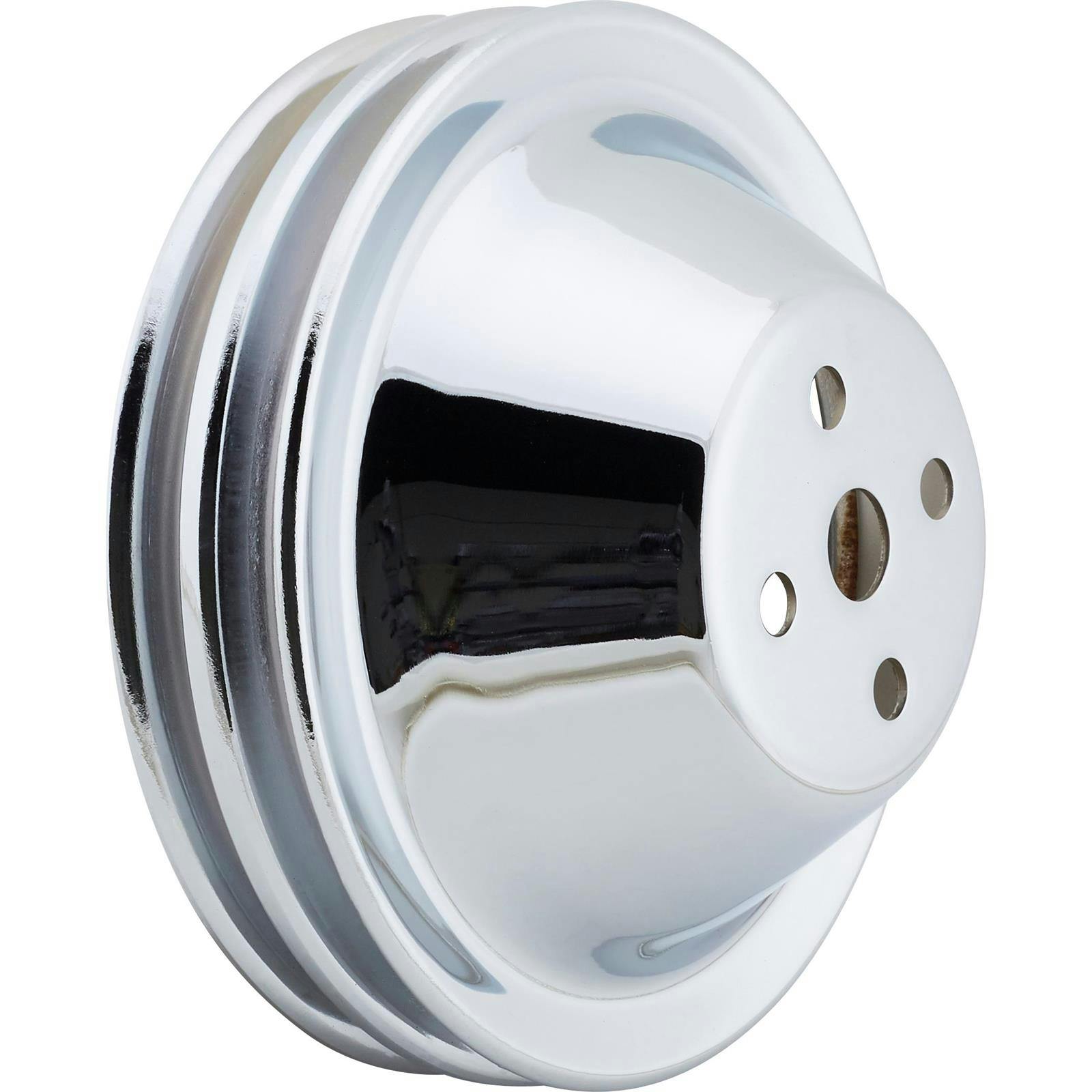 1955-1968 Chevy Short Pump Double Groove Upper Pulley