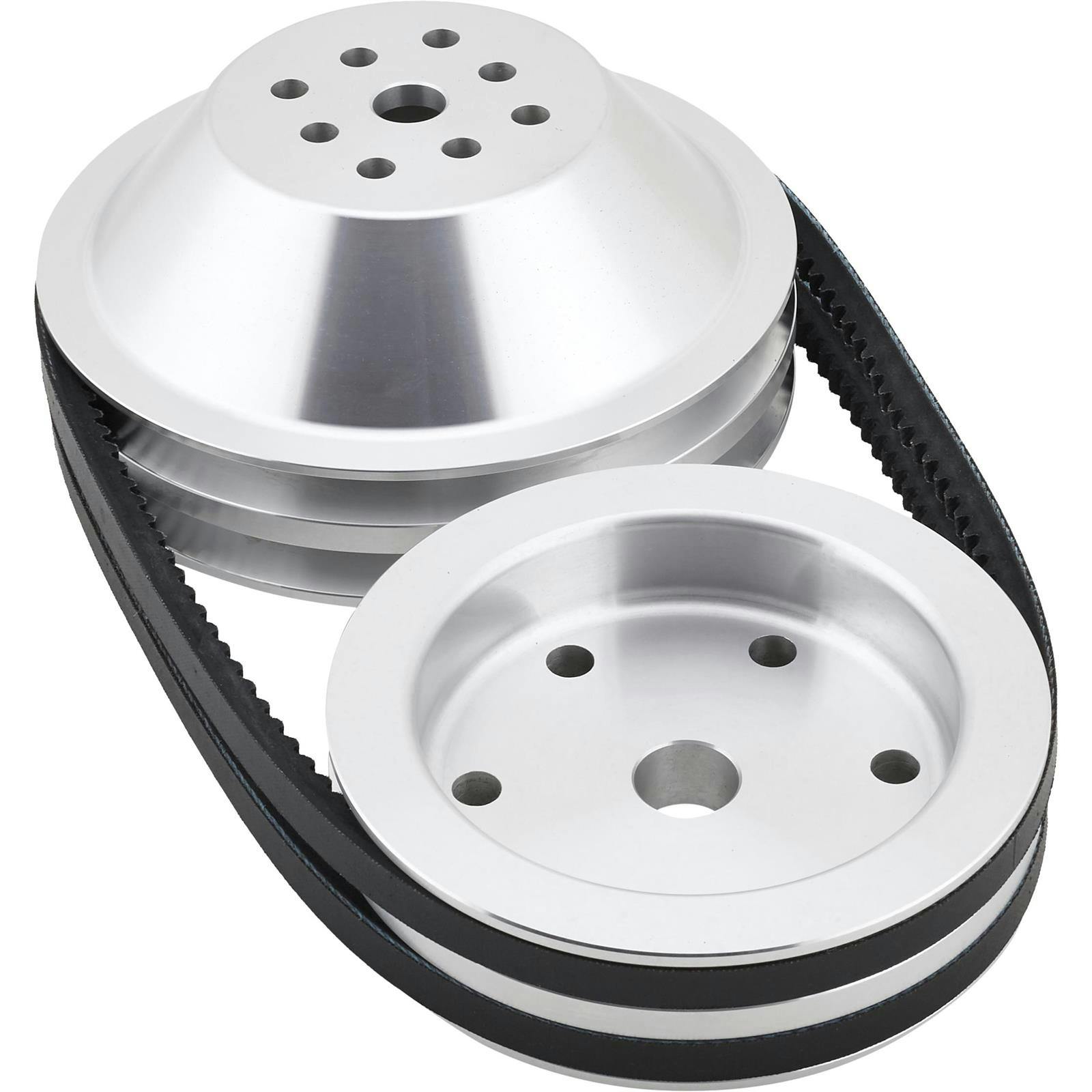 Speedway Reduction Pulley Combo for Small Block Chevy Short Pump