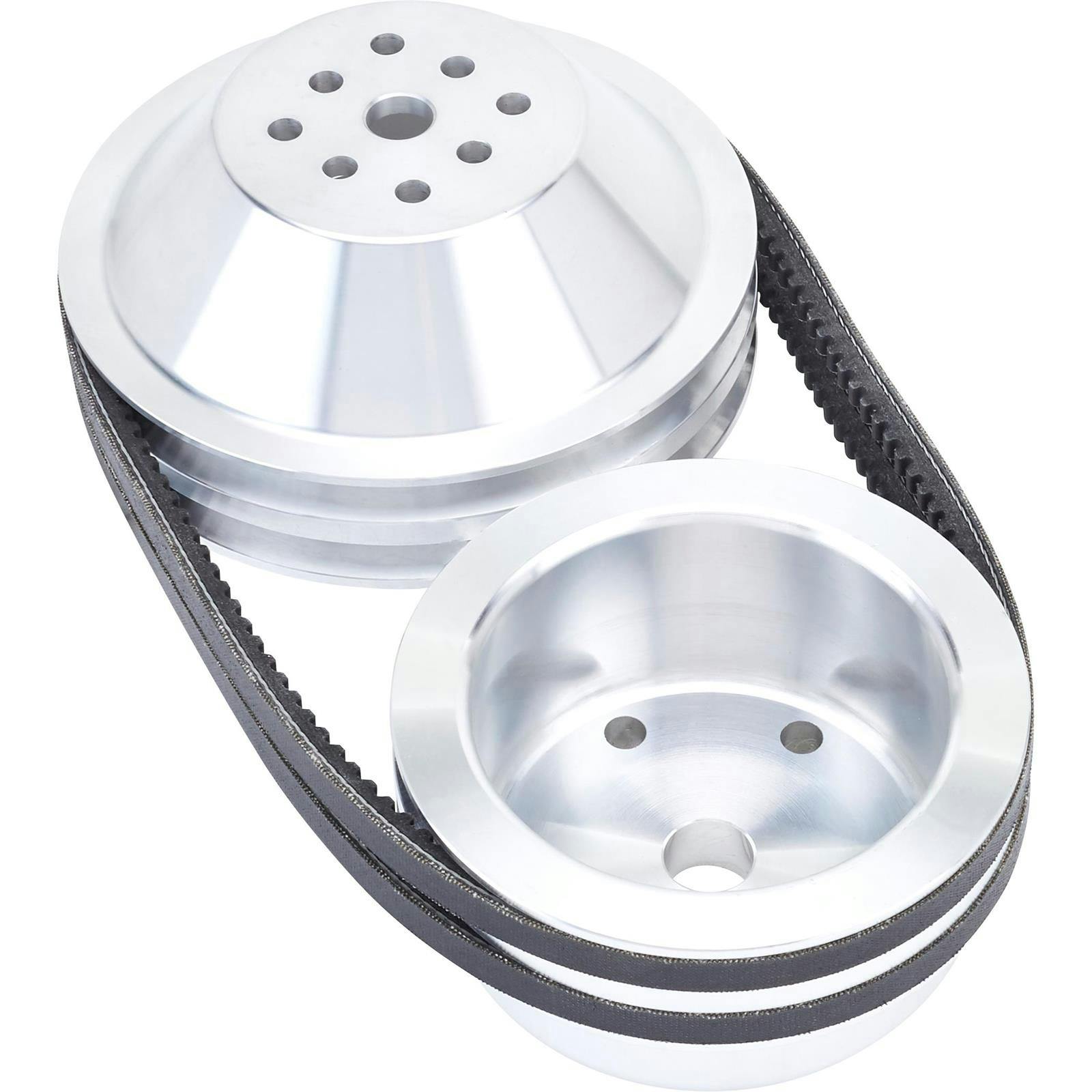 Reduction Pulley Combo for Small Block Chevy Long Pump
