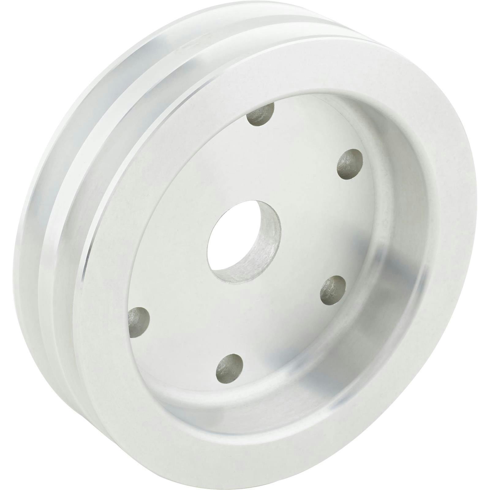Lower Crankshaft Pulley, Small Block Chevy Short Pump, Mandrel Drive