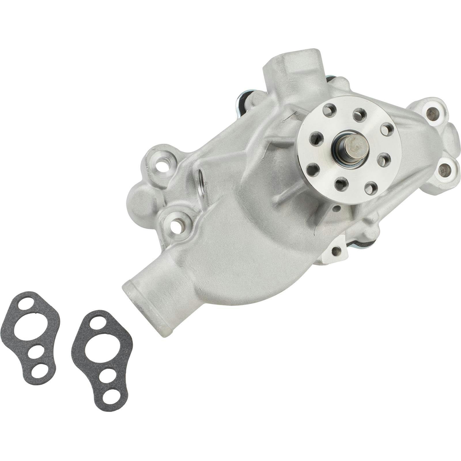Speedway Small Block Chevy Short Aluminum Water Pump, Plain