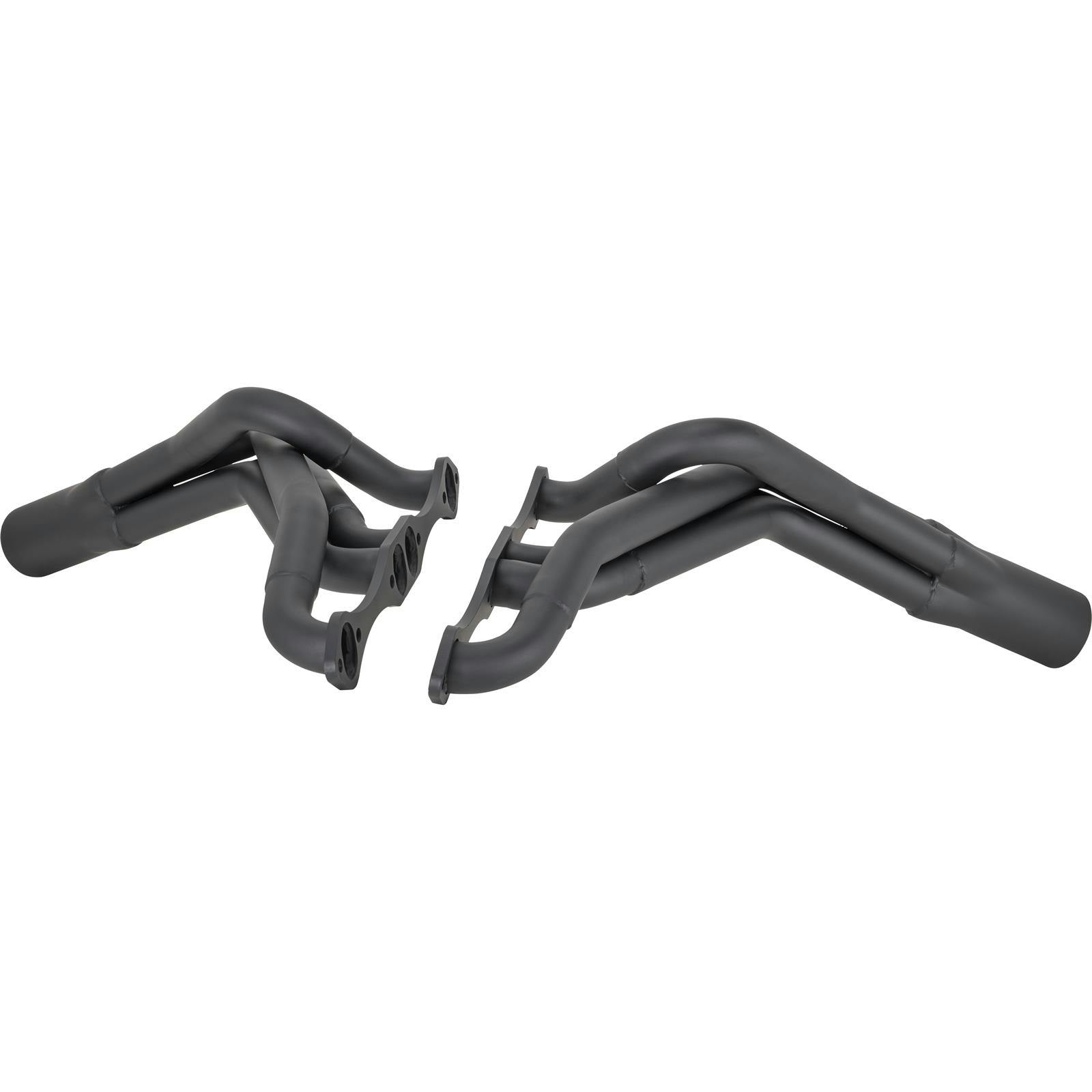 Speedway Stock Clip Small Block Chevy Headers, Raw Finish