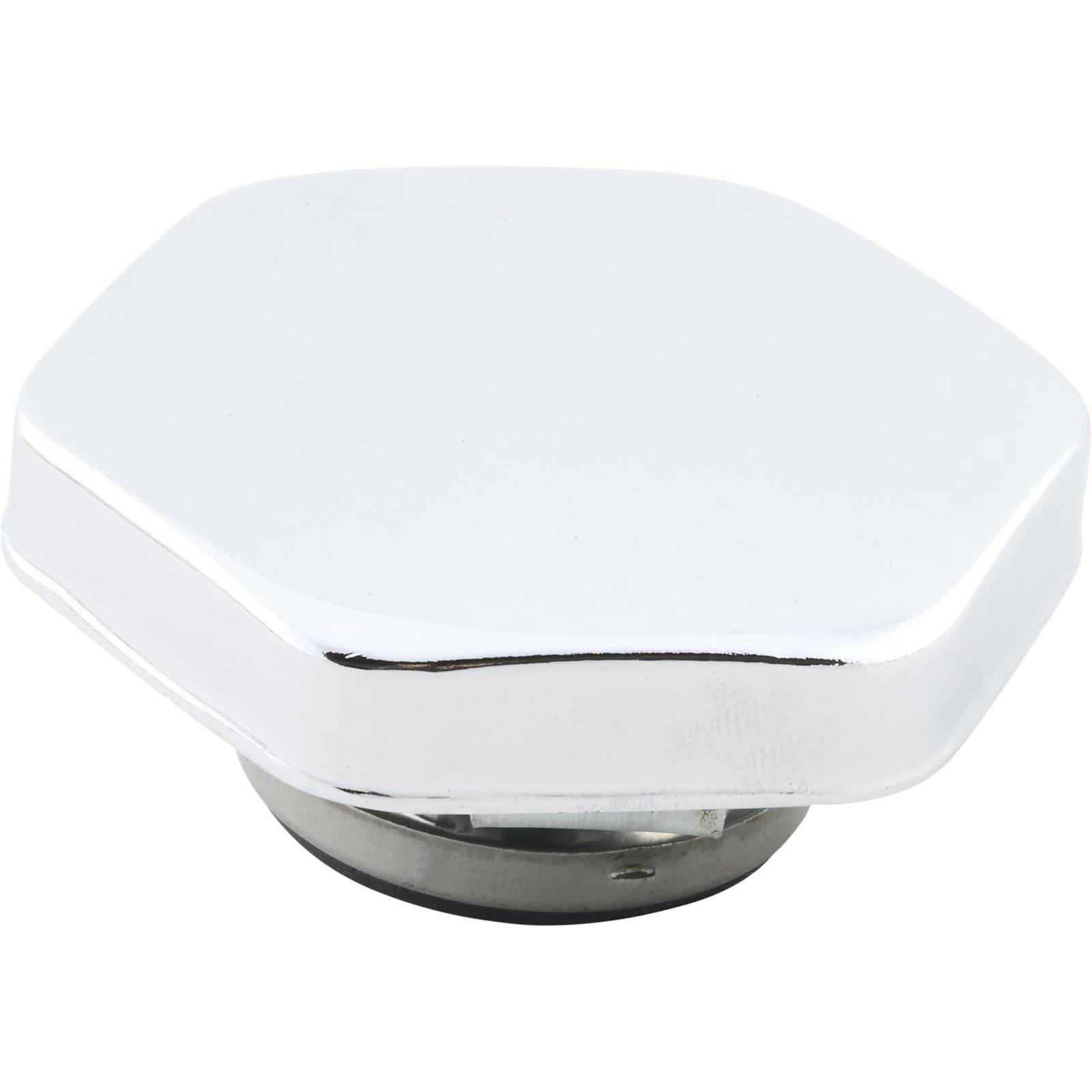 Hex Chrome Radiator Caps