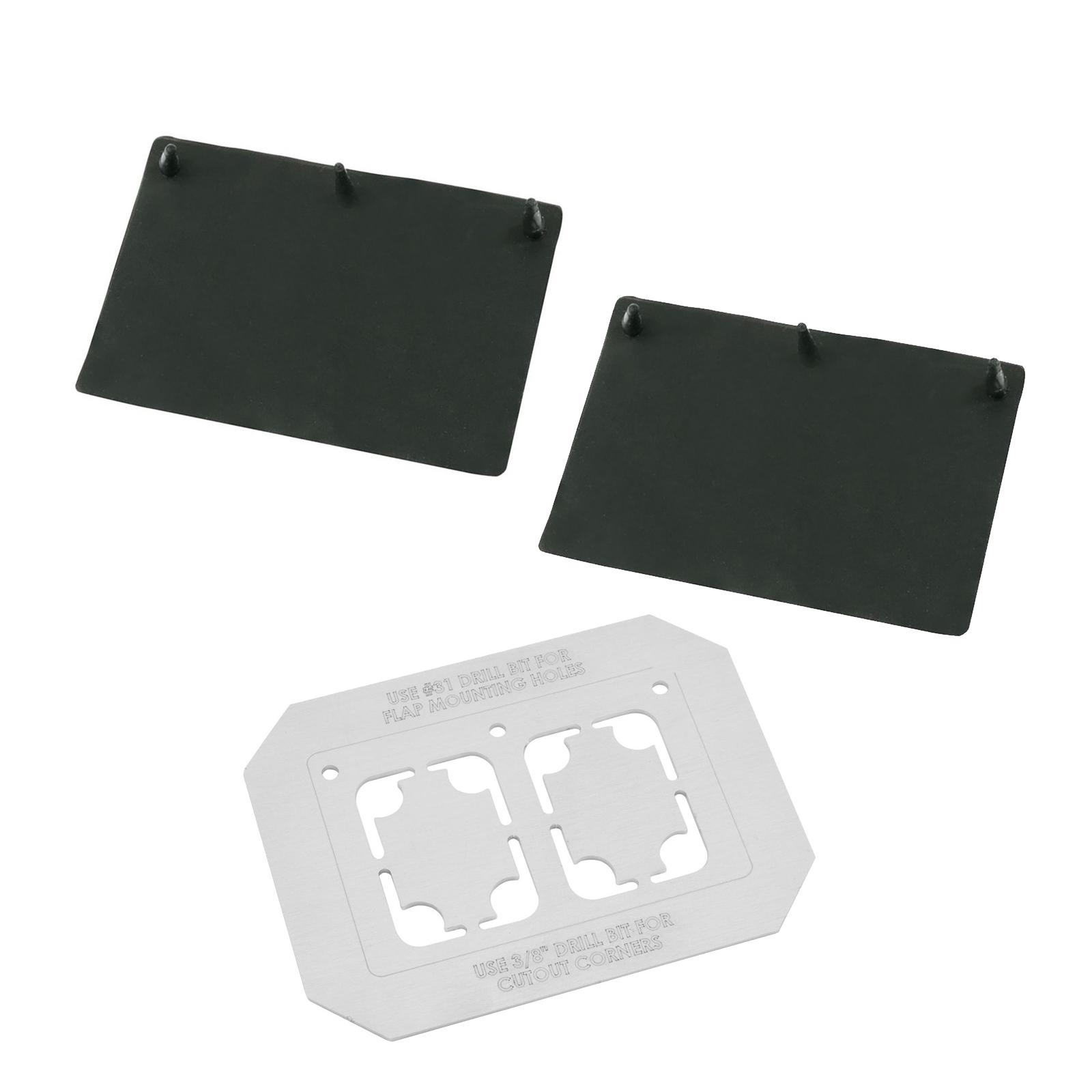 Fan Shroud Bypass Flap and Template Kit