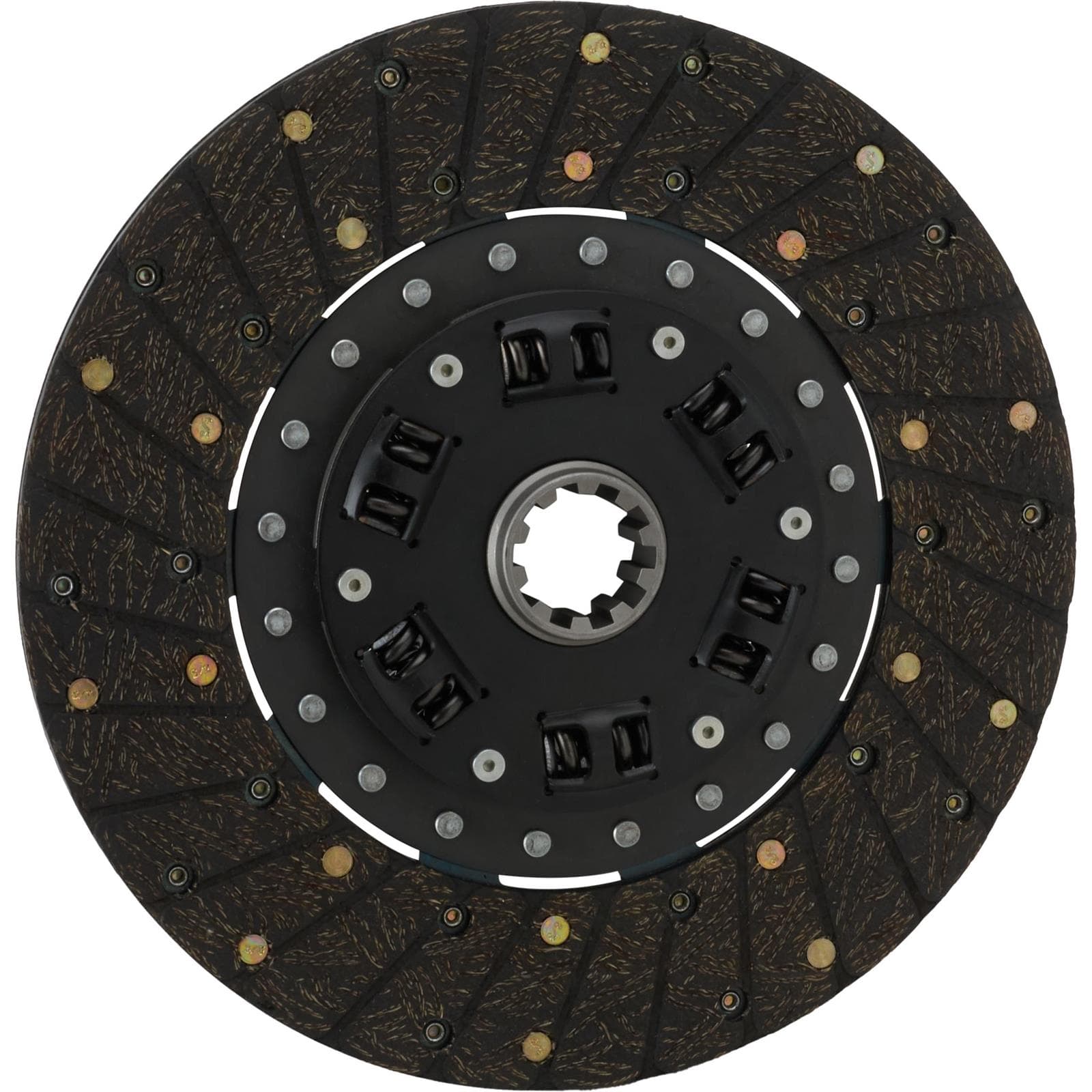Flathead 10-1/2 Inch Clutch Disc, 1-3/8 Inch 10-Spline