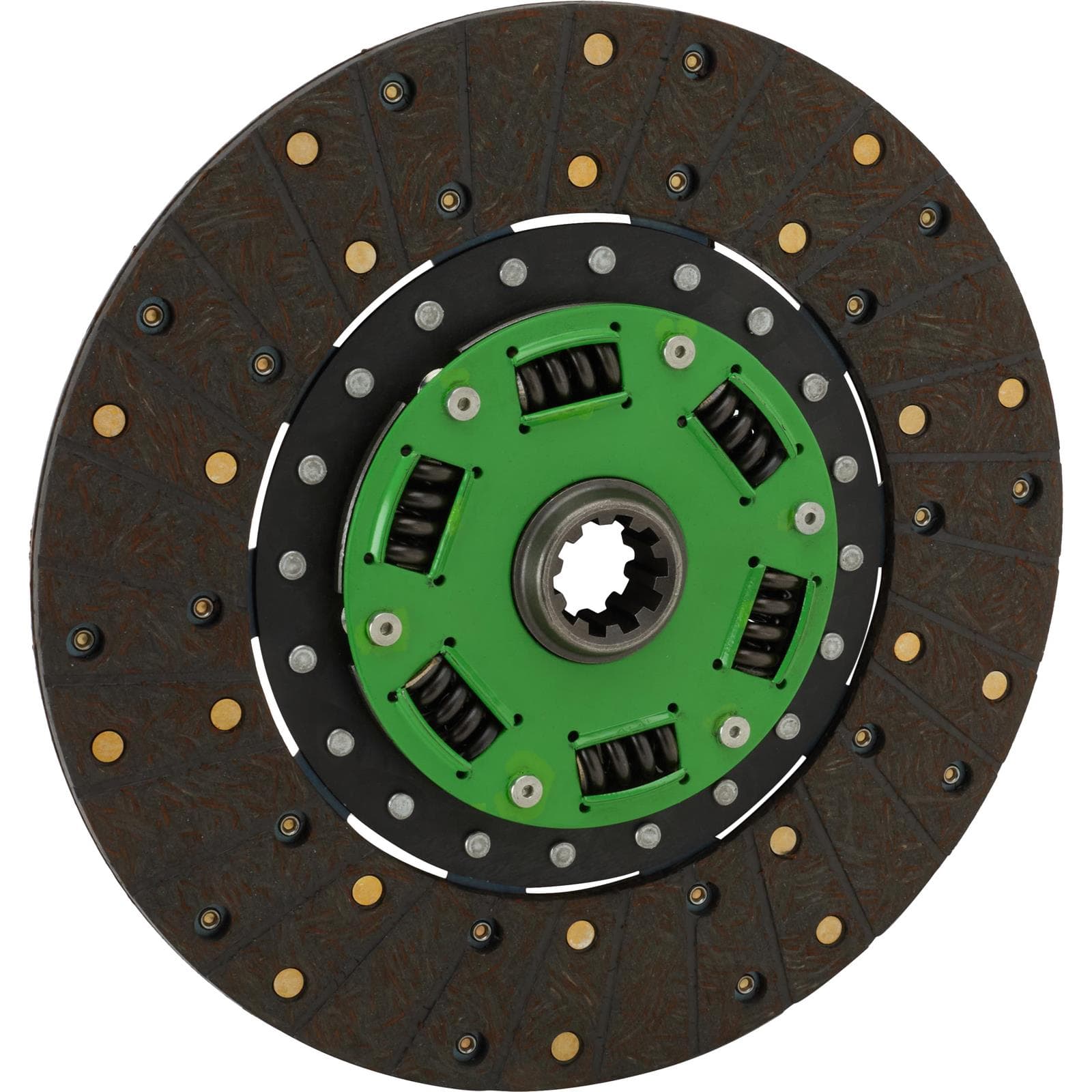 Flathead 10-1/2 In Clutch Disc, 1-1/8 In 10-Spline, GM, T-5 Trans