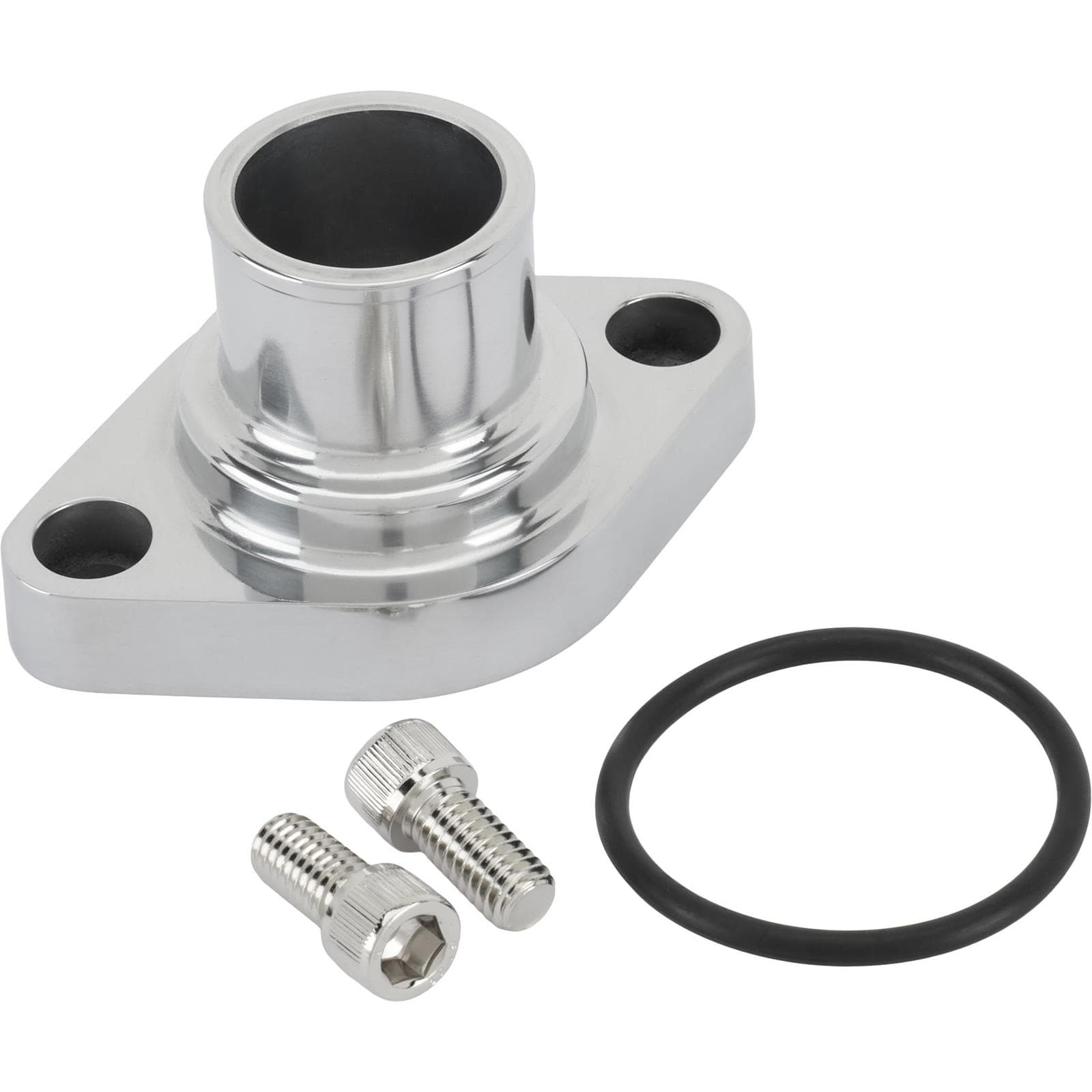 Chevy Straight Aluminum Water Neck