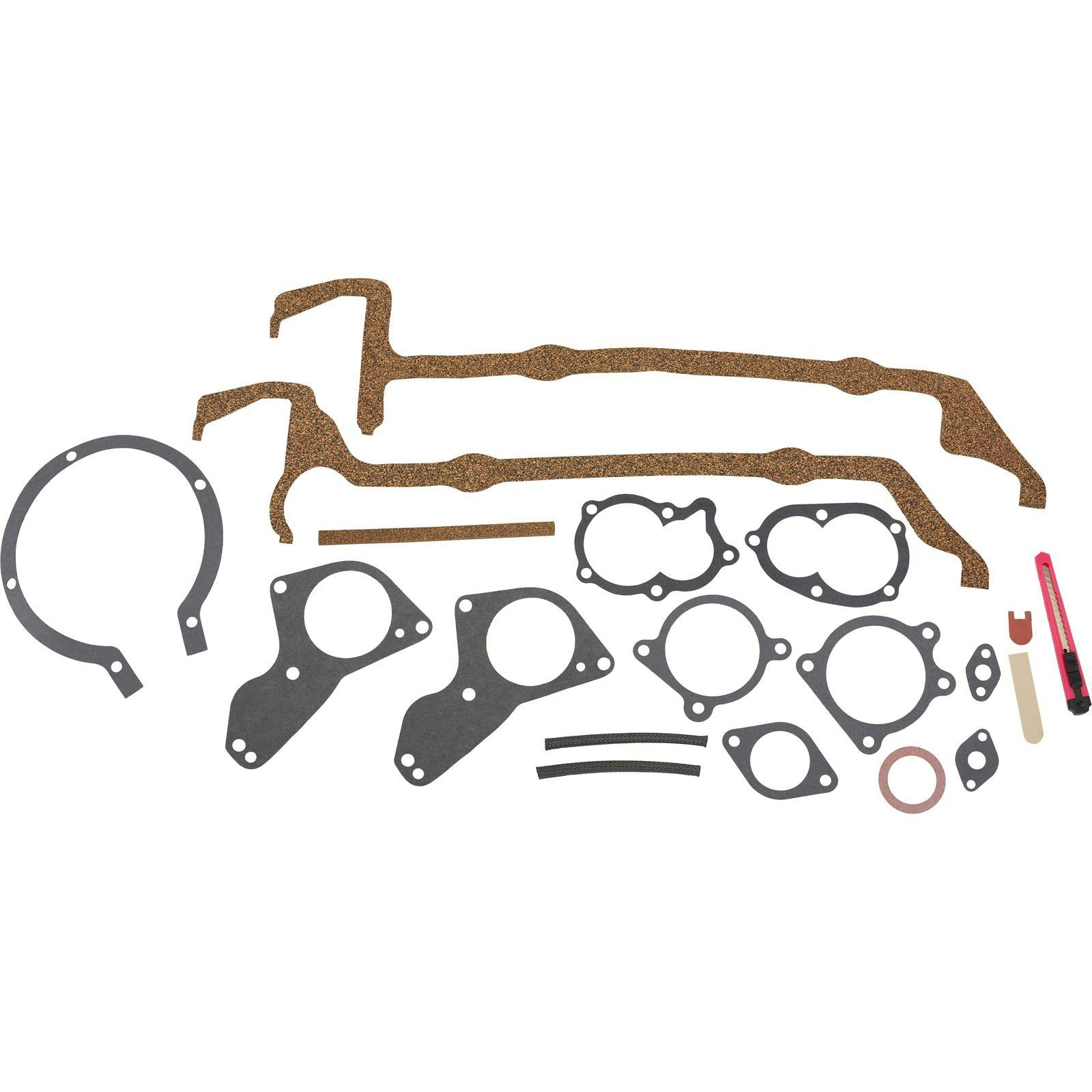 Best Gasket 910-15886 39-48 Ford Flathead Short Block Gasket Set