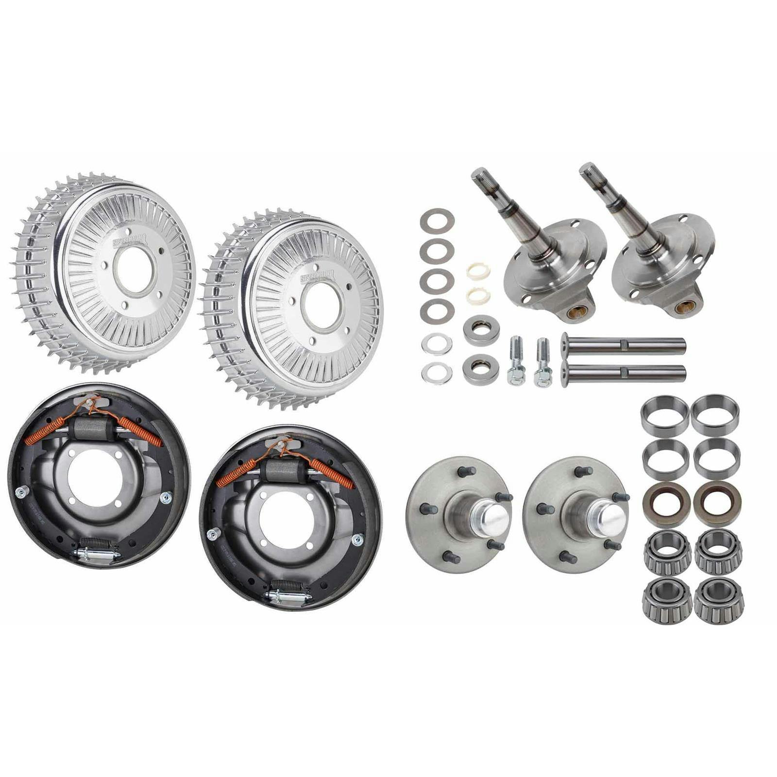 Buick Polished Brake and Spindle Kit 1937-48