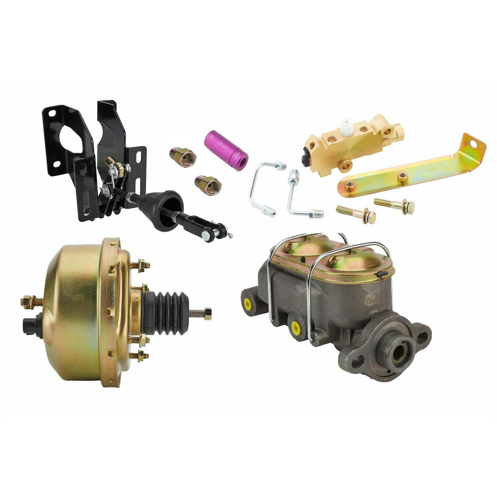 1958-64 Chevy Front Power Brake Kit, Passenger Car