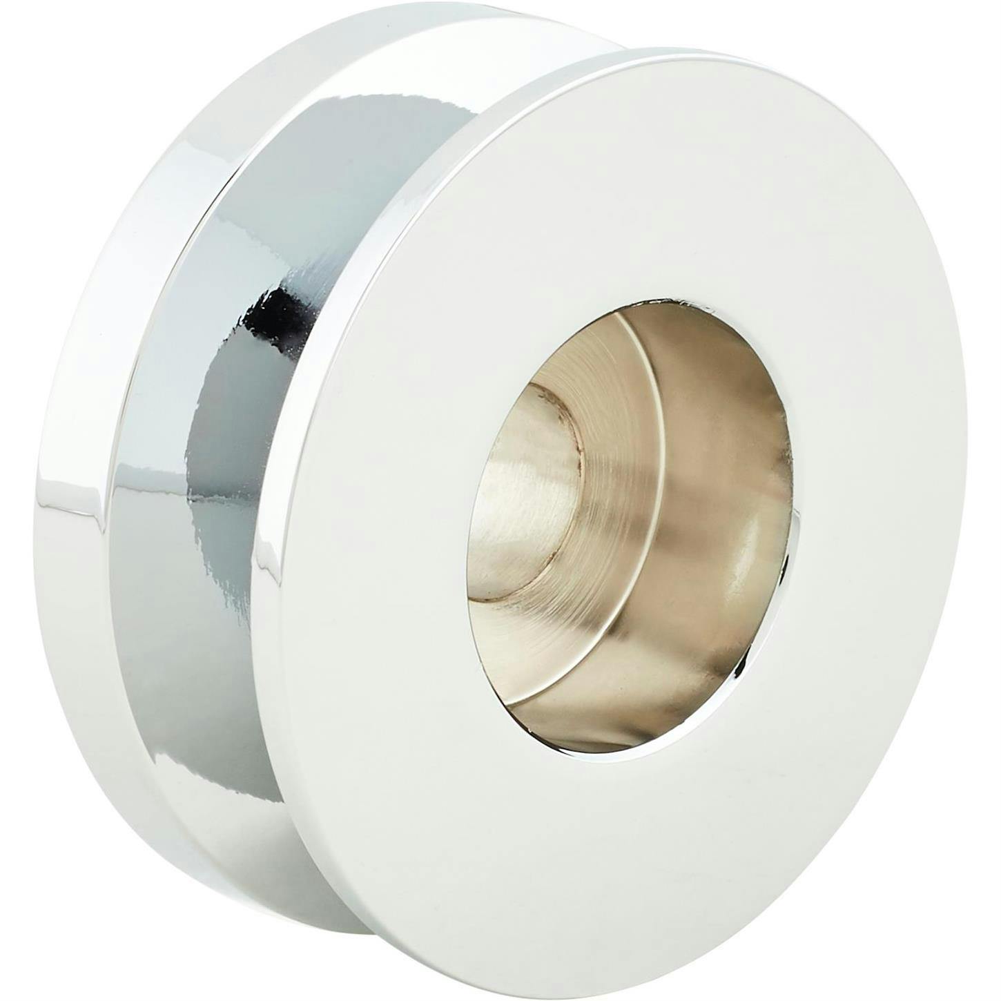 GM Alternator 5/8 Inch Wide Belt Pulley, Chrome