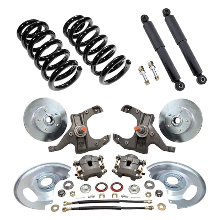 1963-70 Chevy C10 4.5 Drop Front End Kit w/ Disc Brakes, 5 on 5