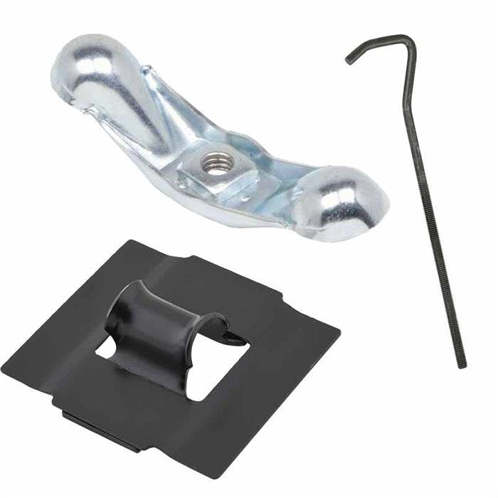 Spare Tire Hold Down Bracket, Bolt and Nut for Camaro/Nova/Chevel