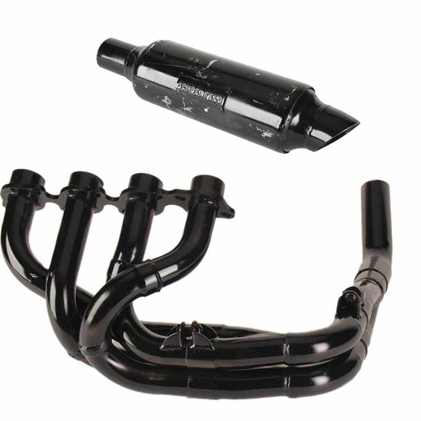Schoenfeld Suzuki GSXR Headers, 1-3/8 Inch Primary w/Muffler