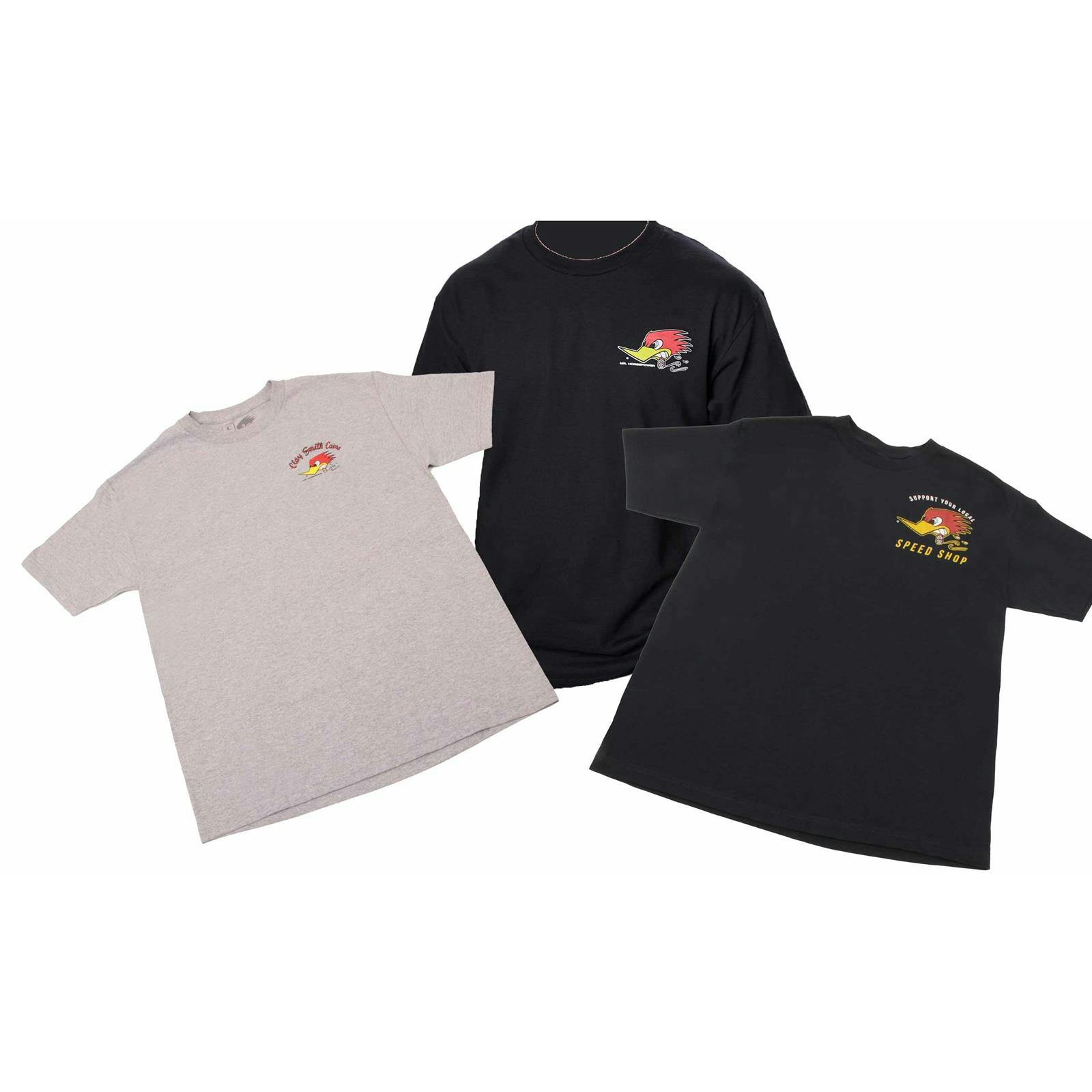 Clay Smith Cams Speed Shop T-Shirt Bundle
