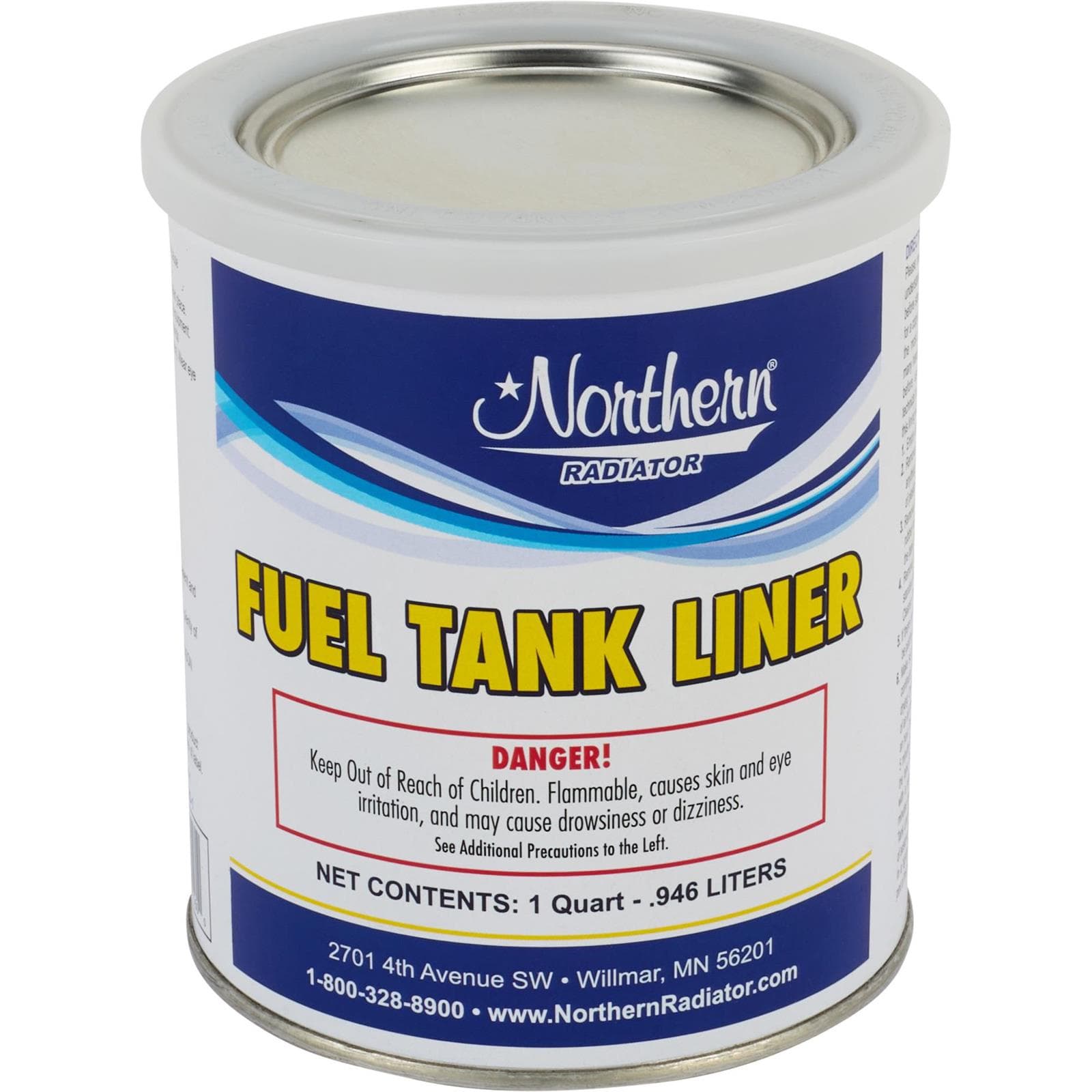 Gas Fuel Tank Leak Repair Sealer, Quart