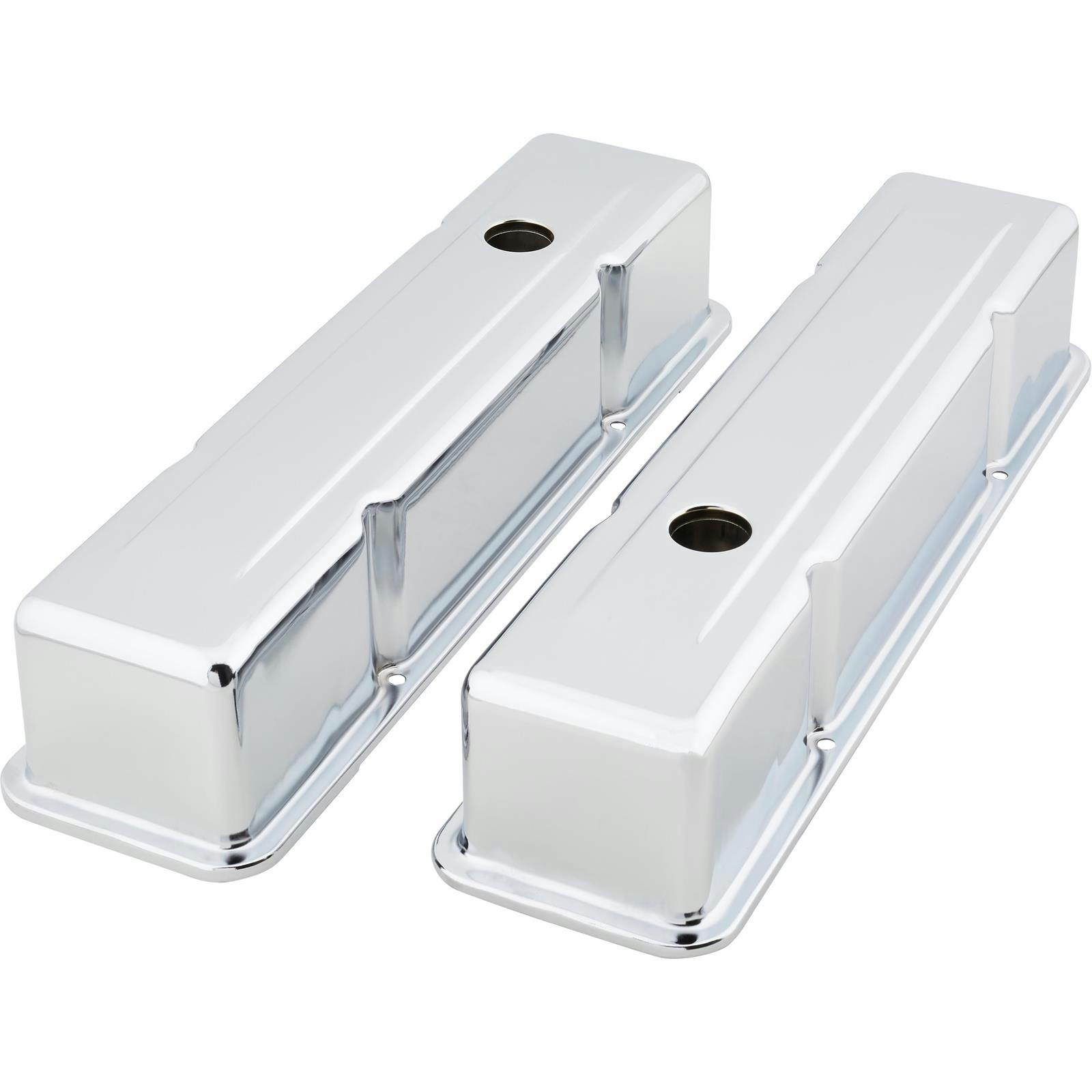 Small Block Chevy Tall Chrome Valve Covers