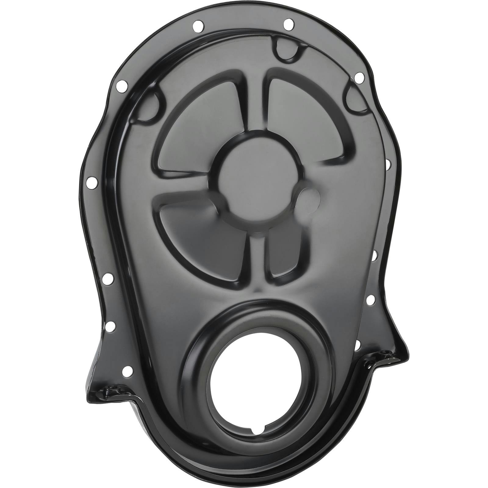 1966-1990 Big Block Chevy 396-402-427-454 Timing Chain Cover, Black