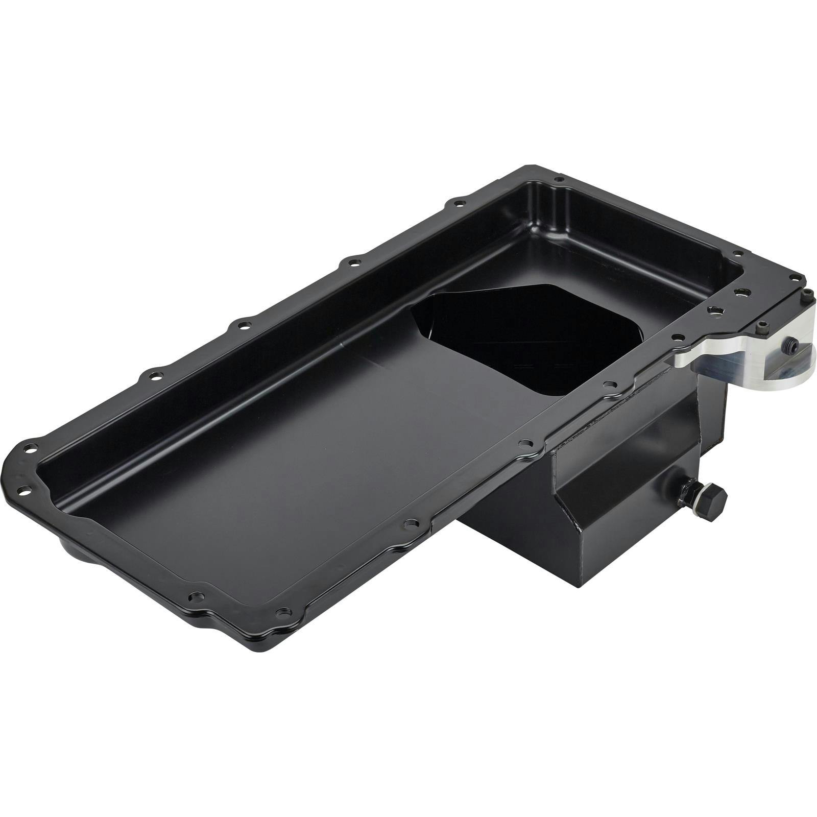 Turbo LS Swap Low Profile Oil Pan, AN 10 Turbo Drain, OEM Filter