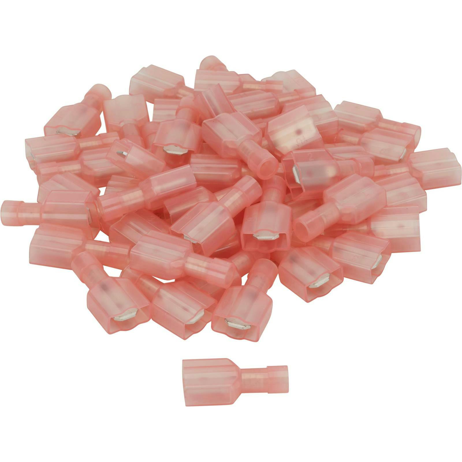 Pico 1764C 1/4 Insulated Terminals, Red 22-16 AWG, 50 Pc