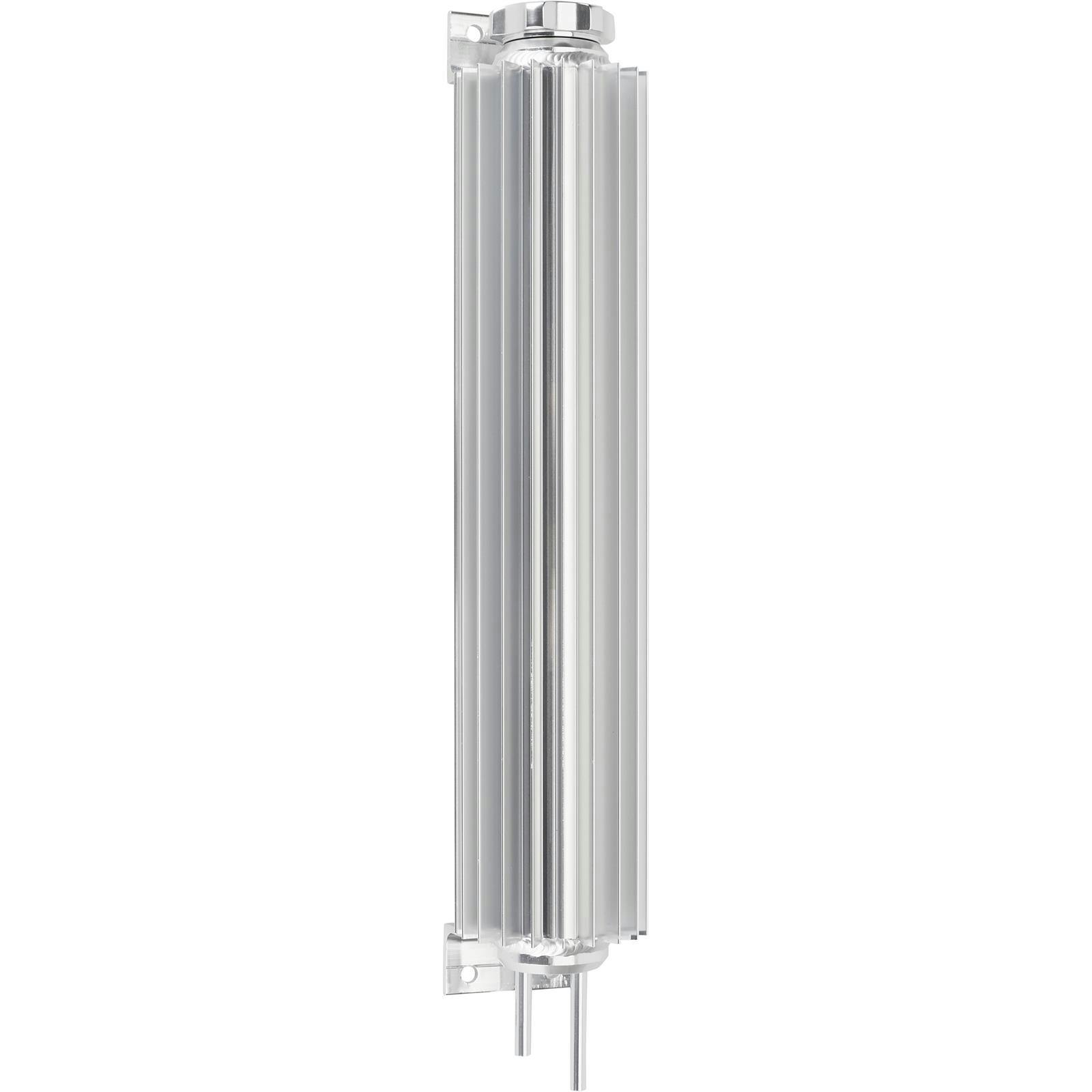 Aluminum Universal 13 Inch Finned Radiator Overflow Tank