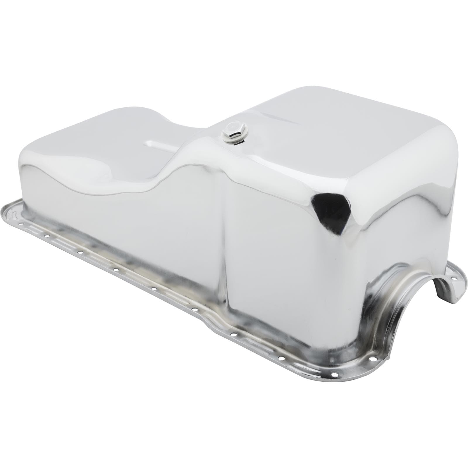 Small Block Ford Front Sump Chrome Oil Pan
