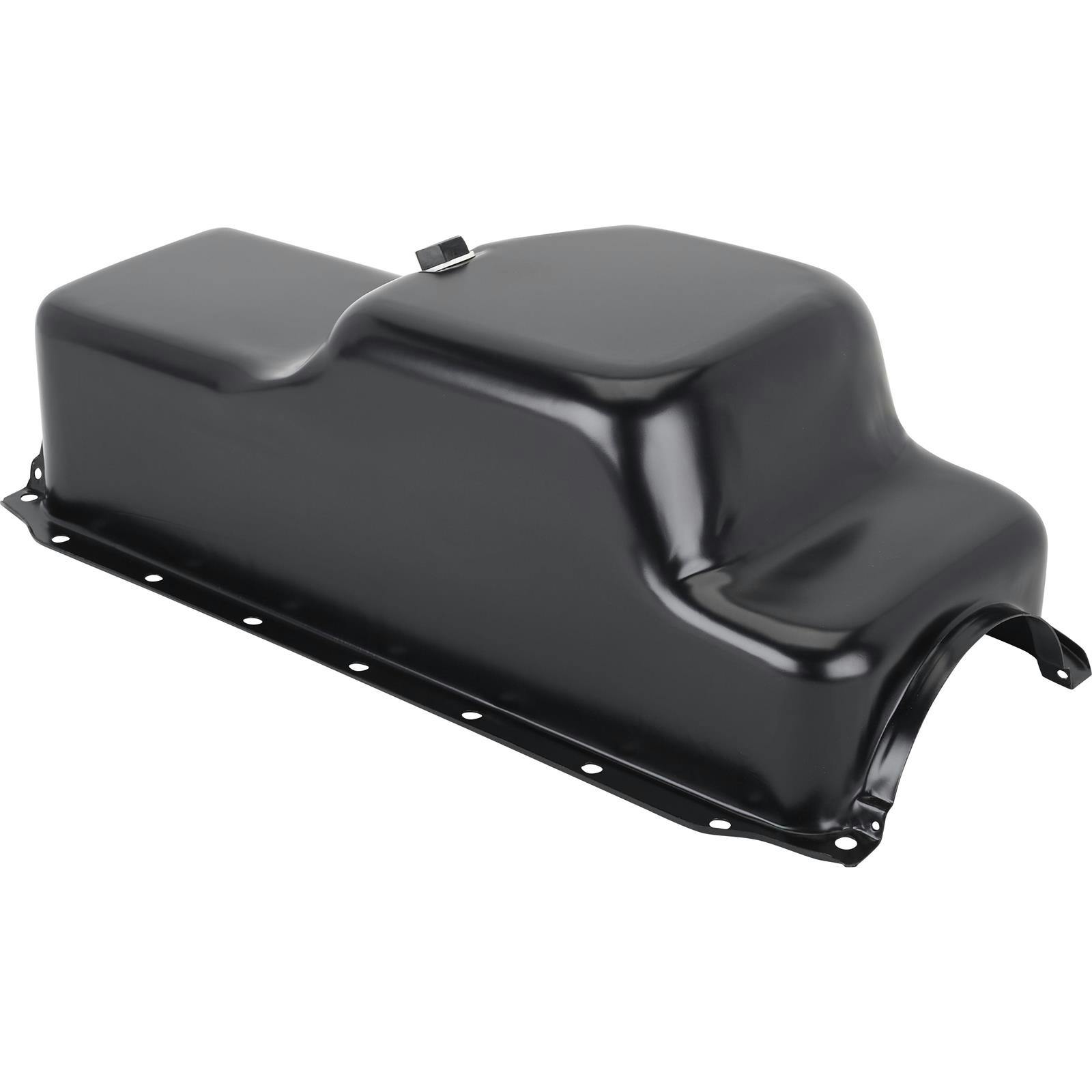 1964-1987 Small Block Mopar 273-318-340 Oil Pan, Center Sump, Black