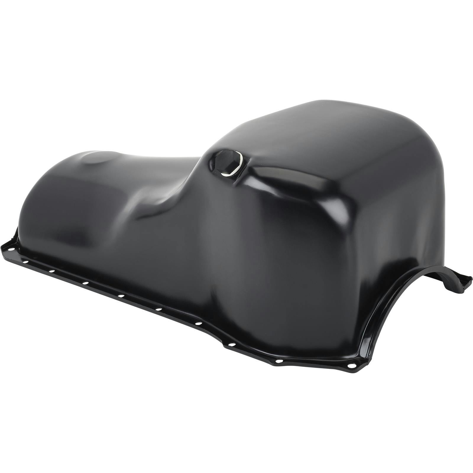 1970-1982 Small Block Ford 351C-351M-400 Oil Pan, Front Sump, Black