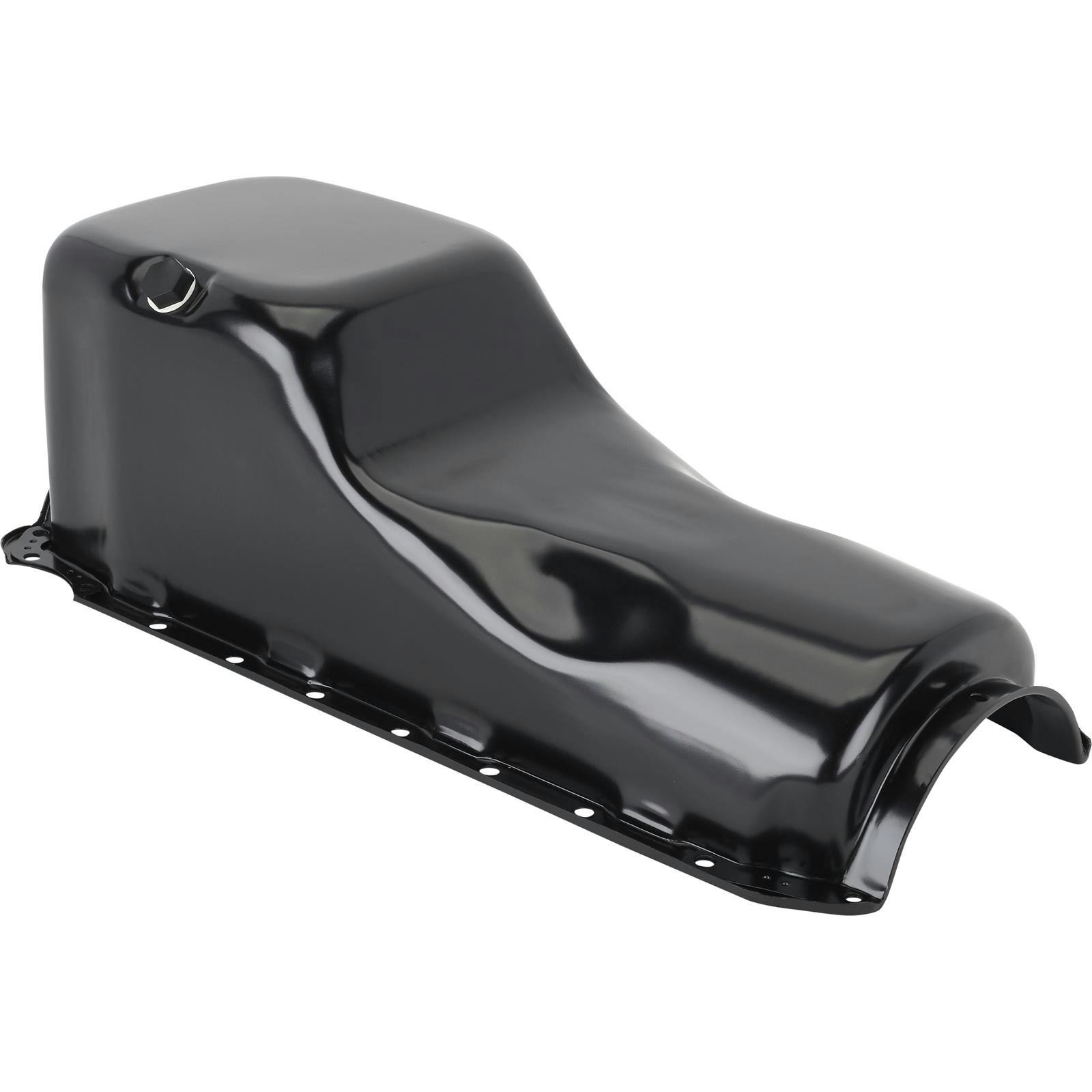1965-90 Big Block Chevy 396-454 Oil Pan, Black, 4 Quart