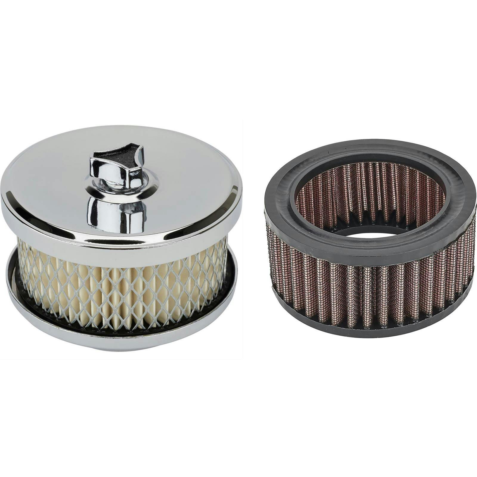 Tri-Bar Wing Nut Style Air Cleaner & Washable Air Filter Element