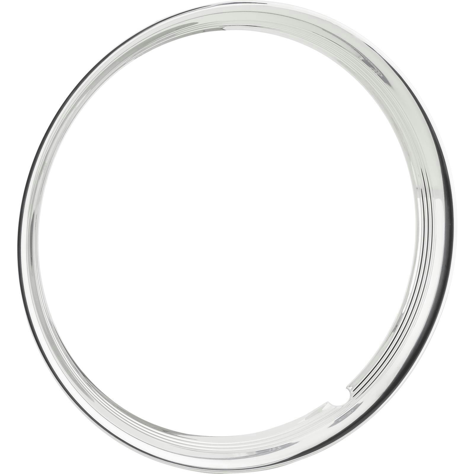 Stainless Steel 15 Inch Beauty Ring, Ribbed